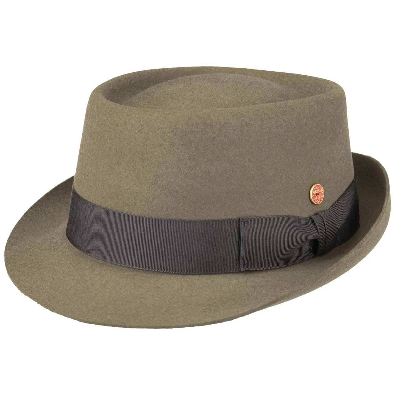 Gareth Soft Wool Pork Pie Hat by Mayser