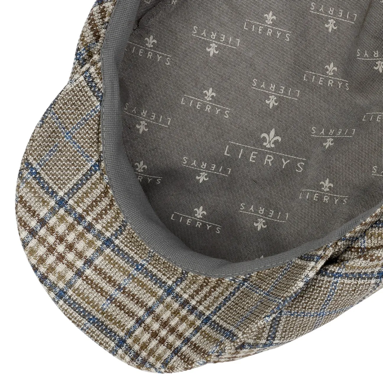 Glencheck Driver Flat Cap by Lierys