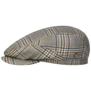 Glencheck Driver Flat Cap by Lierys