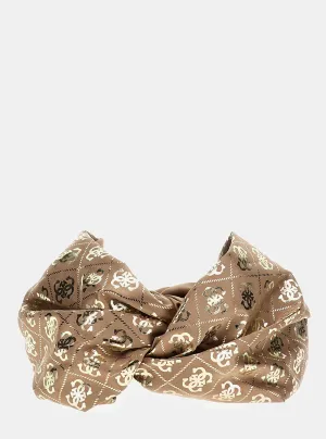 Gold Quattro G Logo Head Band
