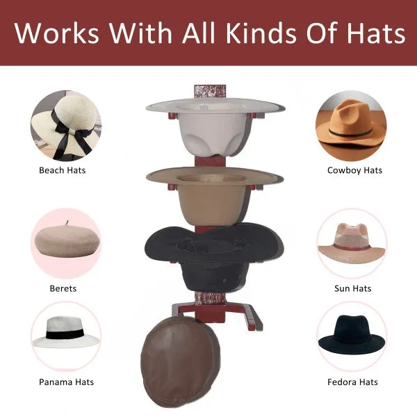 Hats By The Hundred - Quad Hat Rack