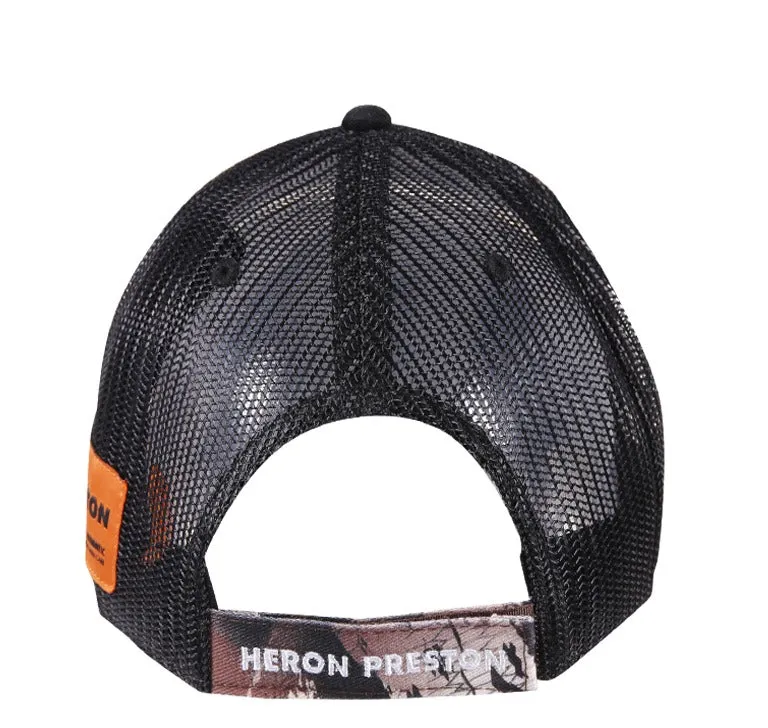 Heron Preston Skull Embroidered Mesh Baseball Cap