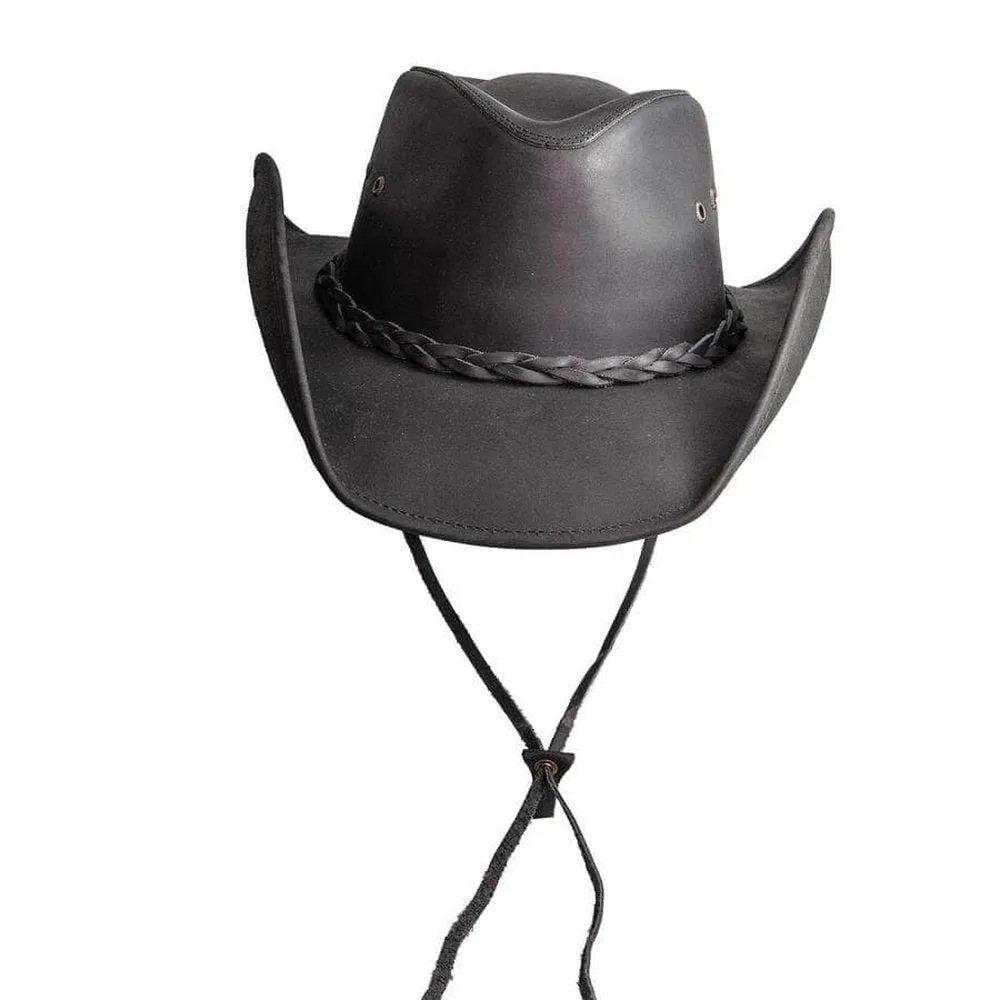 Hollywood | Womens Leather Cowgirl Hat