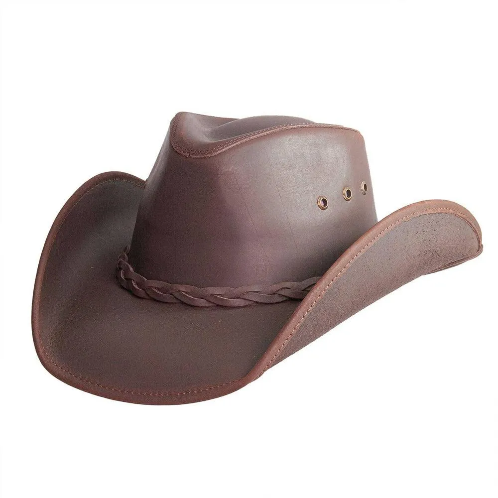 Hollywood | Womens Leather Cowgirl Hat