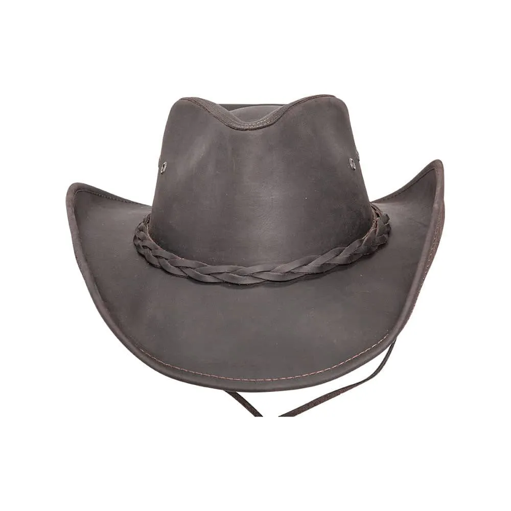 Hollywood | Womens Leather Cowgirl Hat