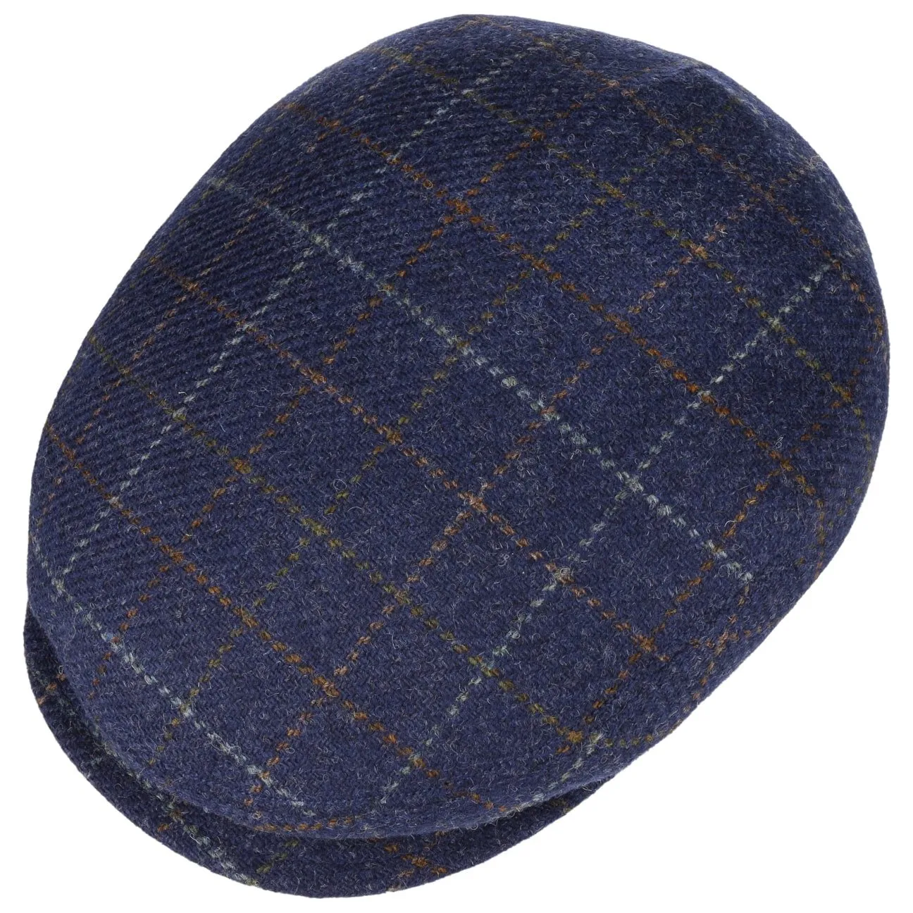 Lord Windowpane Plaid Flat Cap by Bailey 1922