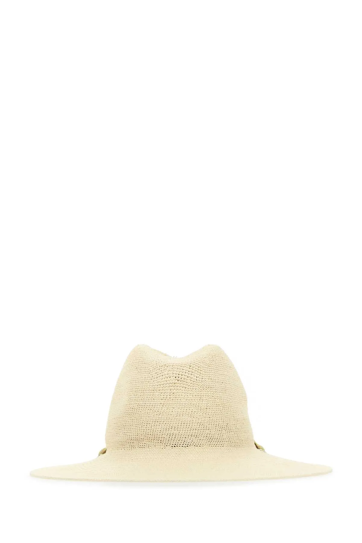 Maison Michel Zango Logo Plaque Fedora Hat