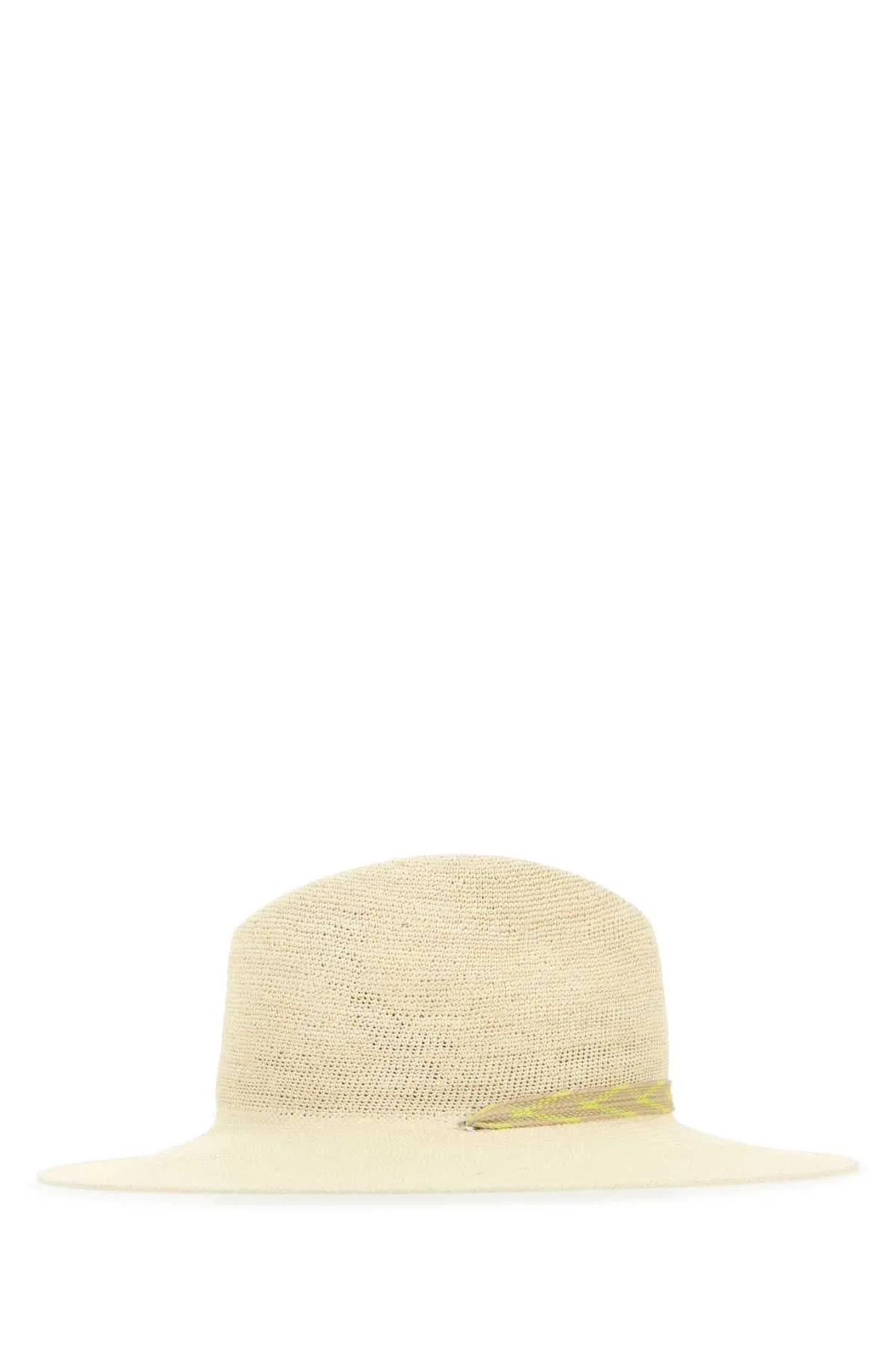 Maison Michel Zango Logo Plaque Fedora Hat