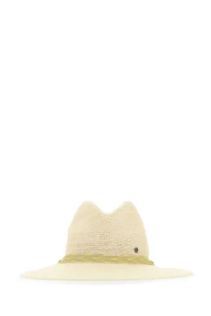 Maison Michel Zango Logo Plaque Fedora Hat