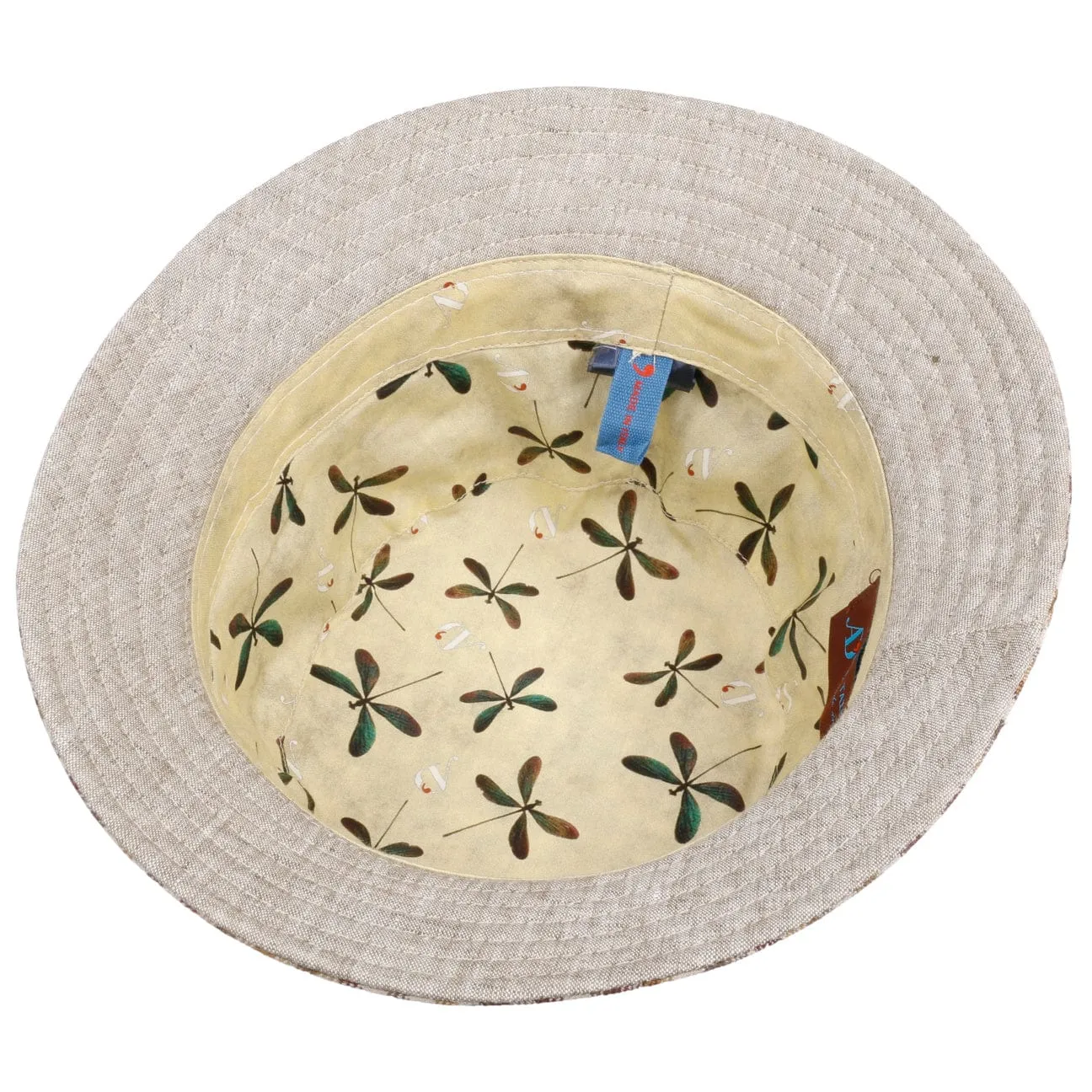 Massimo Bucket Linen Hat by Alfonso D'Este