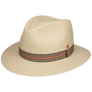 Mathis Striped Band Straw Hat by Mayser