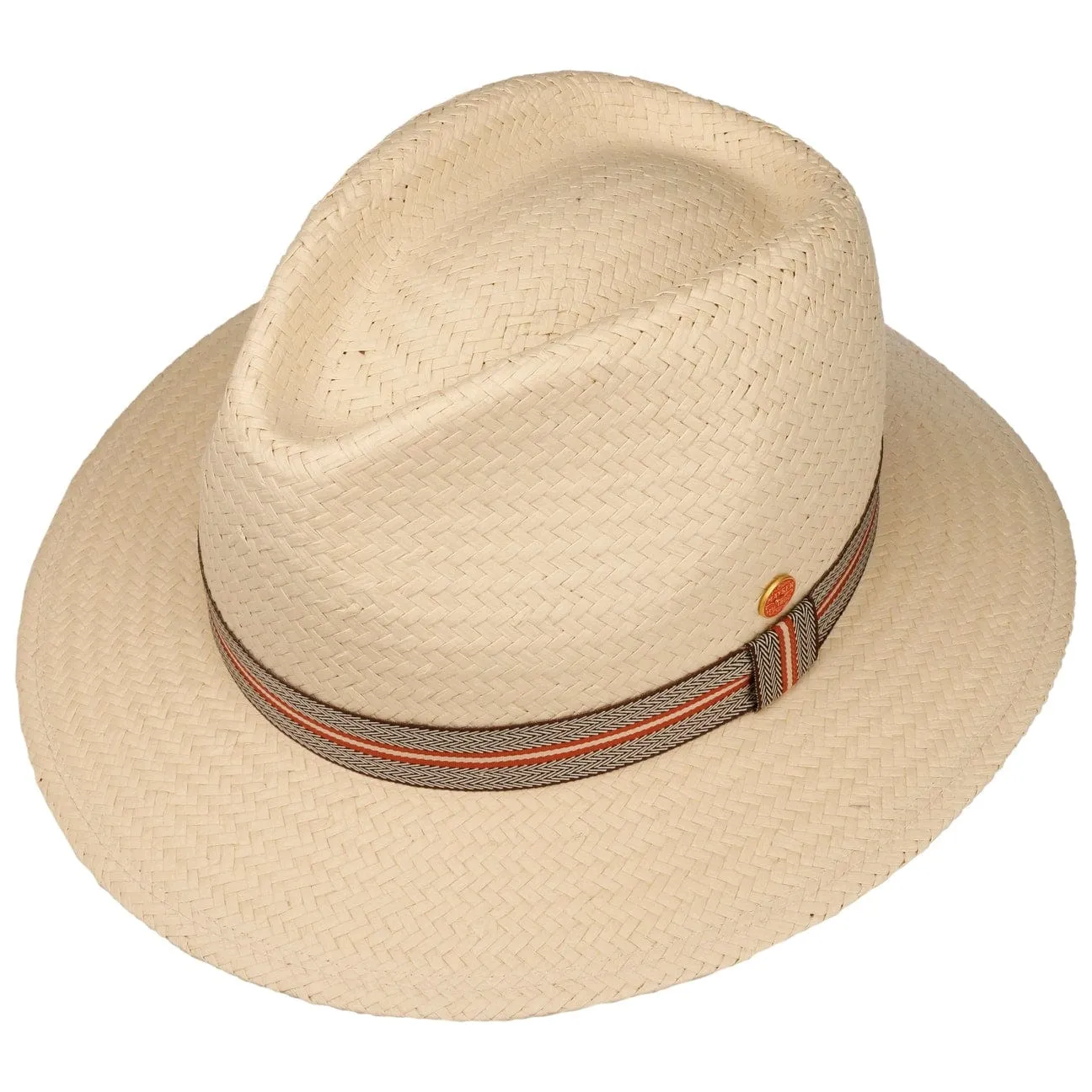 Mathis Striped Band Straw Hat by Mayser