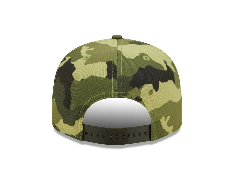 Men's Chicago White Sox New Era 2022 Armed Forces Day Camo 9FIFTY Snapback Adjustable Hat
