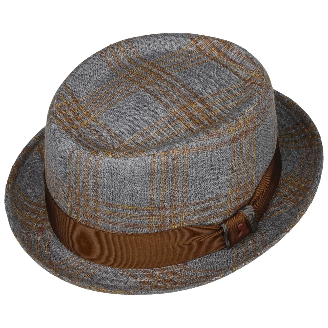 Milavo Pork Pie Cloth Hat by Alfonso D'Este