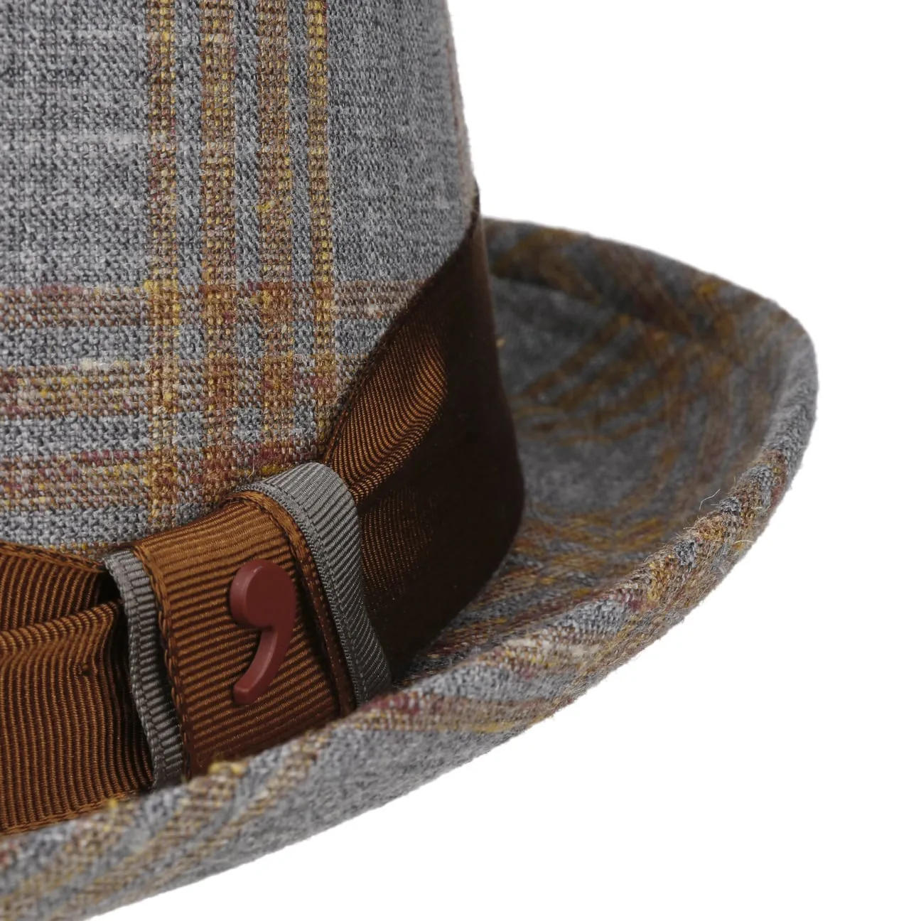 Milavo Pork Pie Cloth Hat by Alfonso D'Este