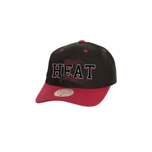 Mitchell & Ness Miami HEAT Sweep Pro Snapback