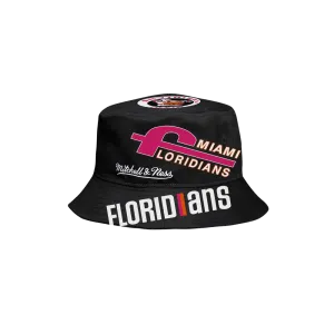 Mitchell and Ness Miami Floridians Bucket Hat