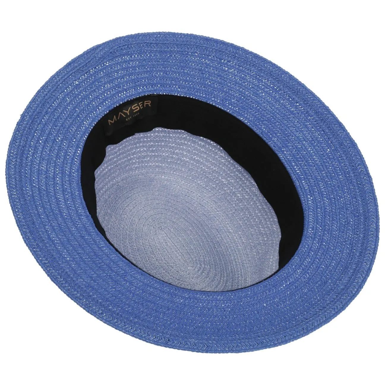 Nane Twotone Traveller Straw Hat by Mayser