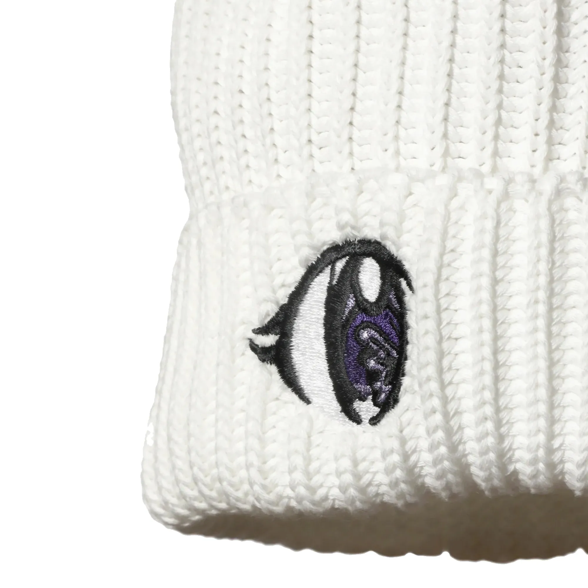 Needles x Kae Tanaka Watch Cap Off White