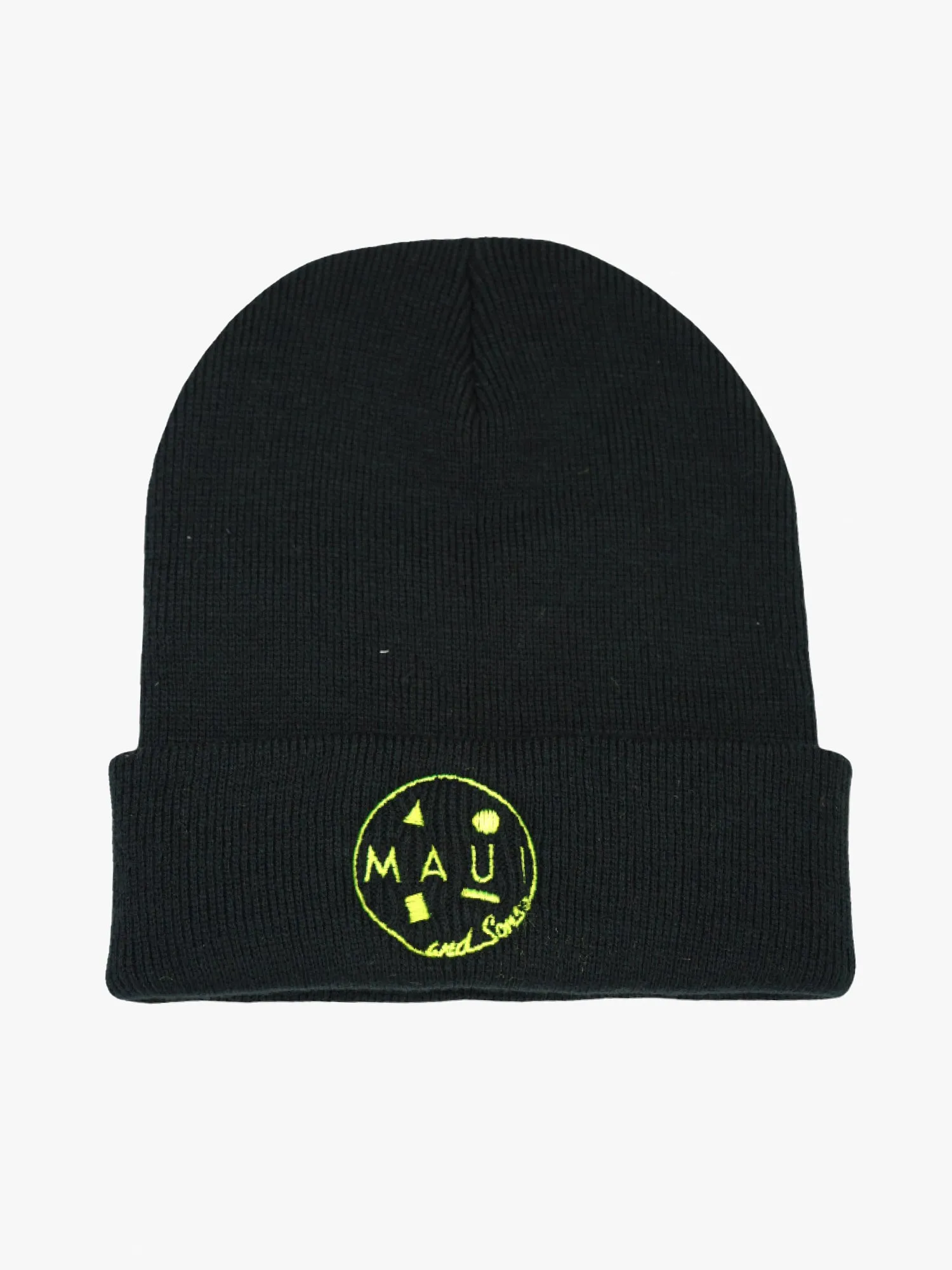 Neon Cookie Logo Beanie in Black