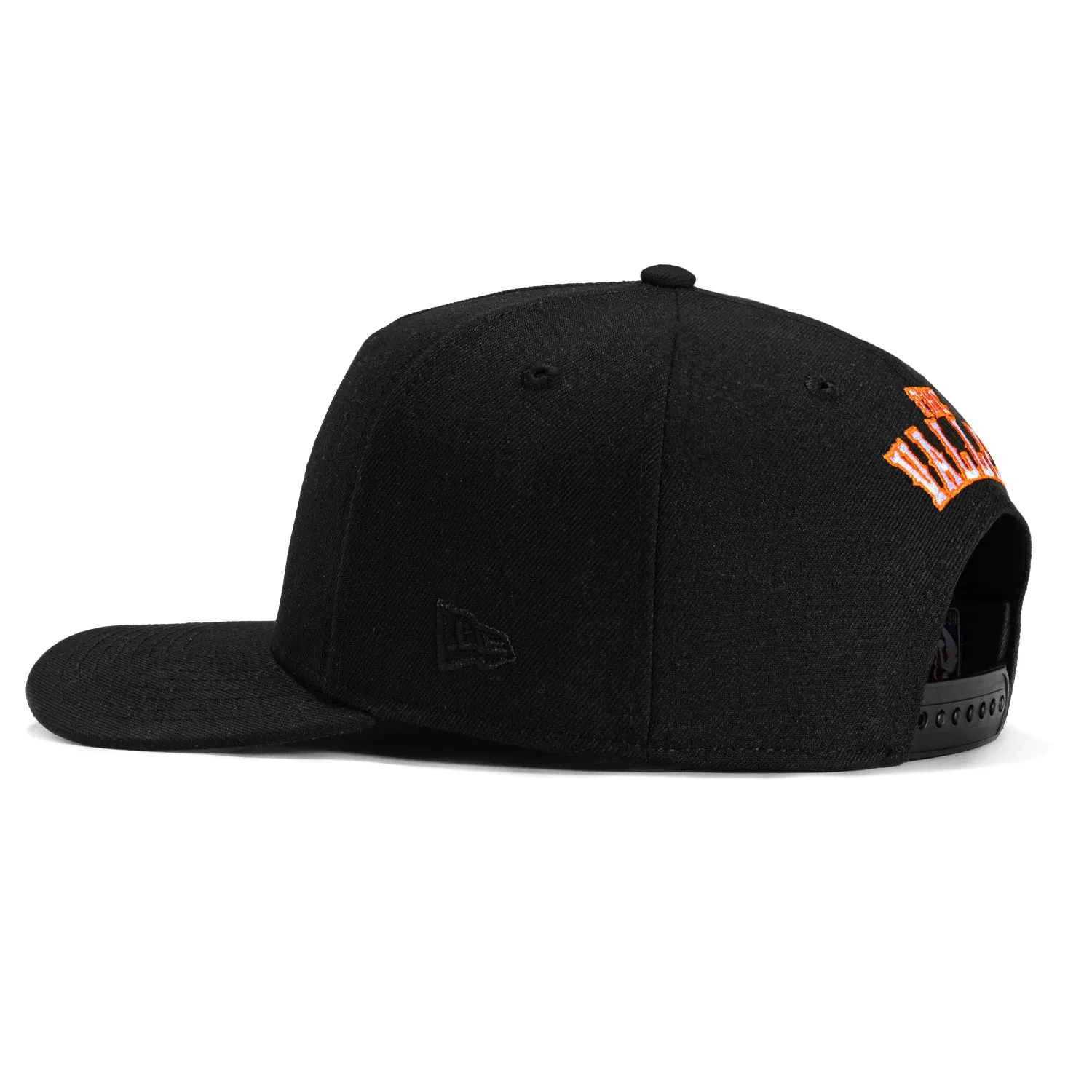 New Era 9Fifty A-Frame Phoenix Suns Logo Patch Snapback City Edition Alternate Hat - Black