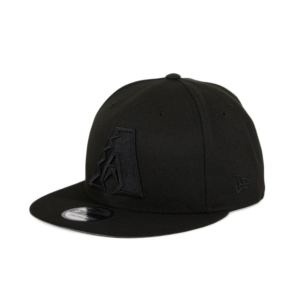 New Era 9Fifty MLB Basic Arizona Diamondbacks A Snapback Hat - Black. Black