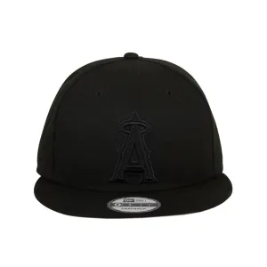 New Era 9Fifty MLB Basic Los Angeles Angels Snapback Hat - Black. Black