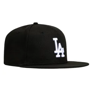 New Era 9Fifty MLB Basic Los Angeles Dodgers Snapback Hat - Black. White