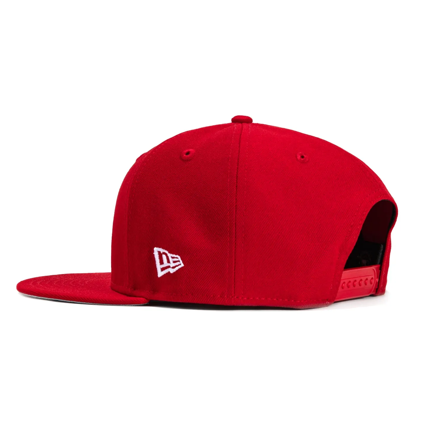 New Era 9Fifty MLB Basic New York Yankees Snapback Hat - Red. White
