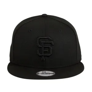 New Era 9Fifty MLB Basic San Francisco Giants Snapback Hat - Black. Black