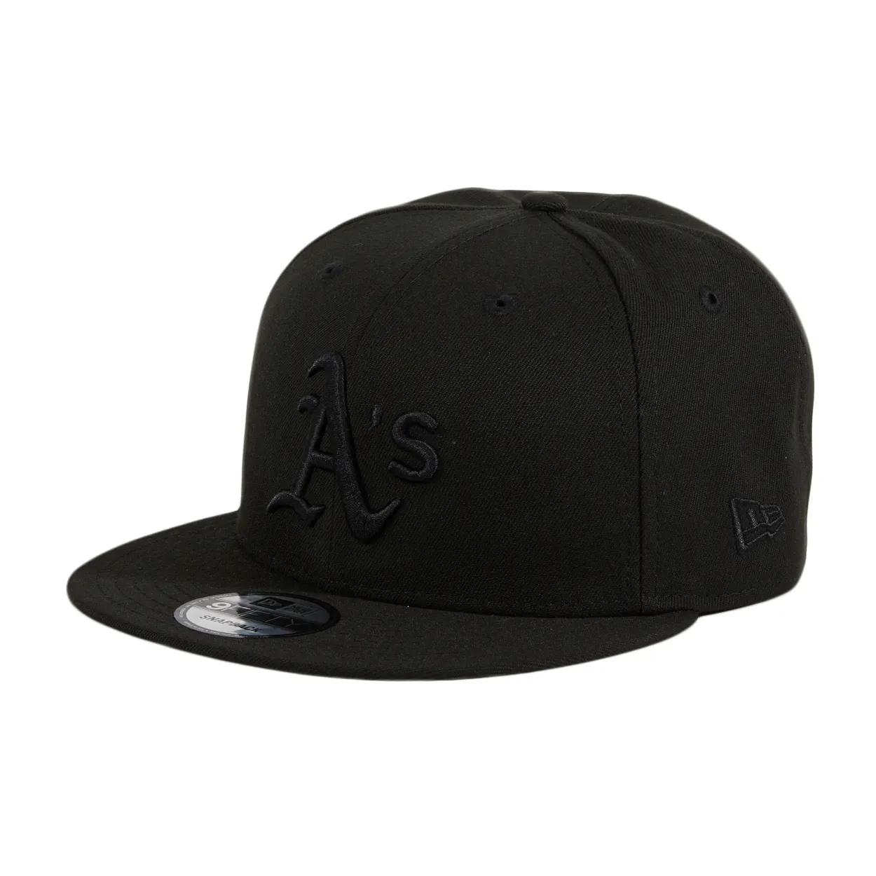New Era 9Fifty Oakland Athletics Basic Snapback Hat - Black. Black