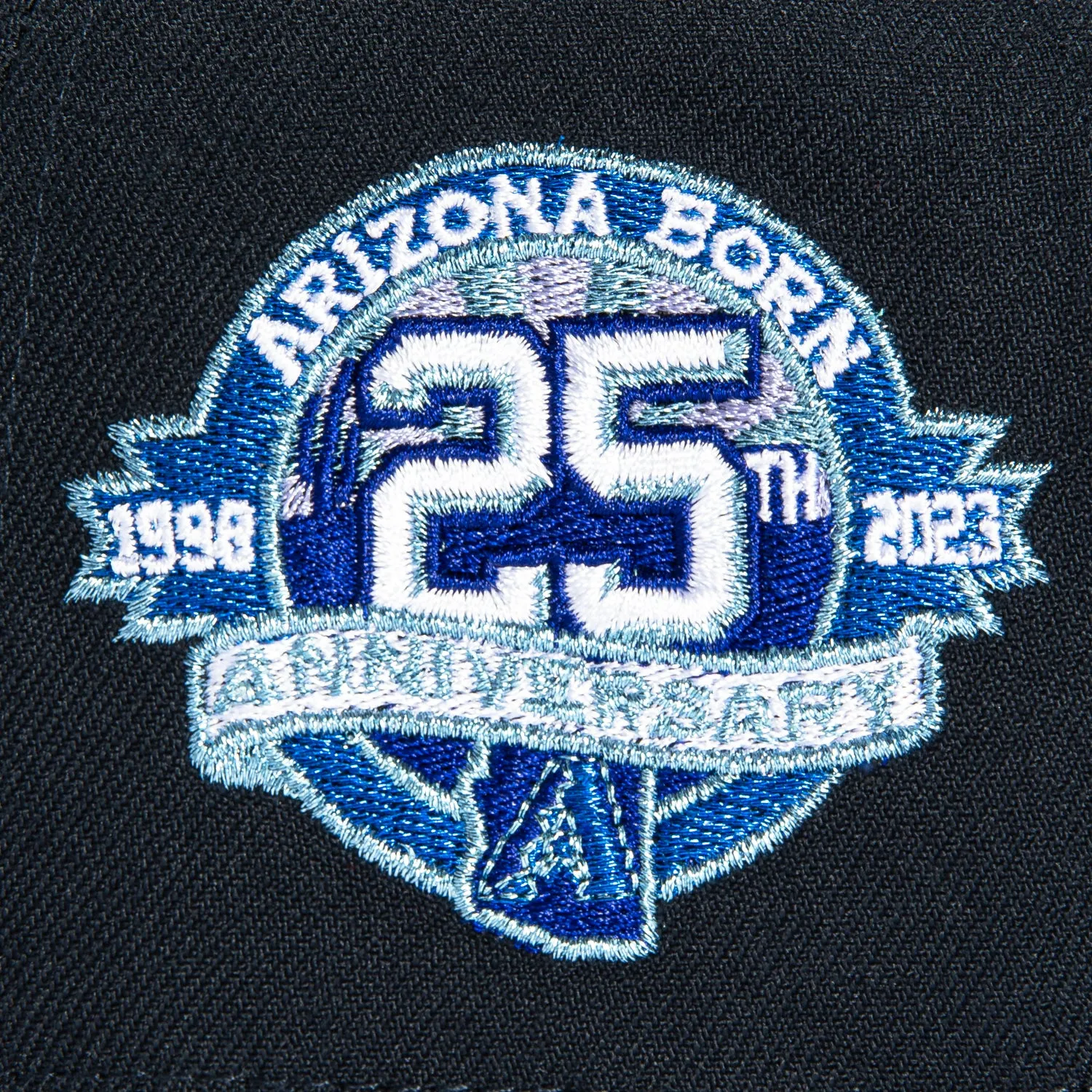 New Era 9Forty A-Frame Arizona Diamondbacks 25th Anniversary Patch Snapback D Hat - Navy