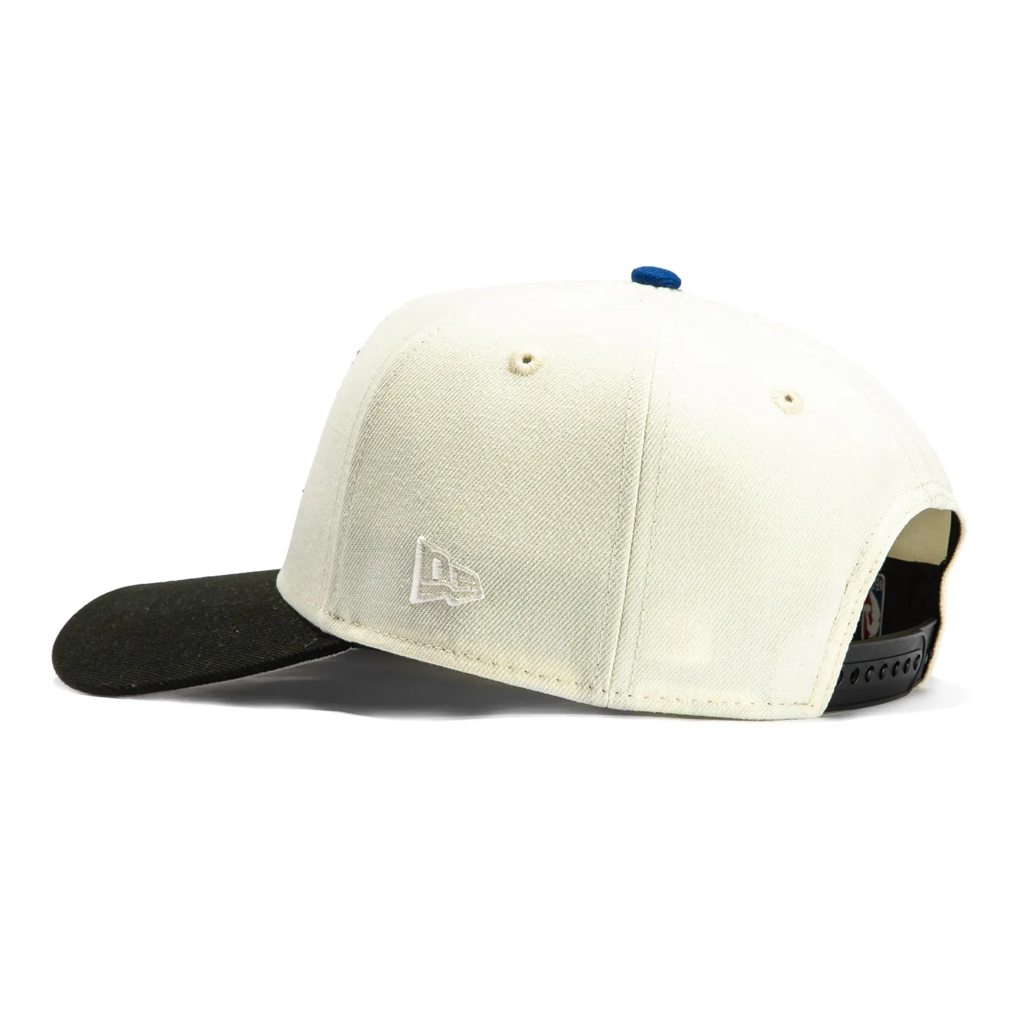 New Era 9Forty A-Frame Golden State Warriors Stephen Curry 30 Snapback Hat - White, Black