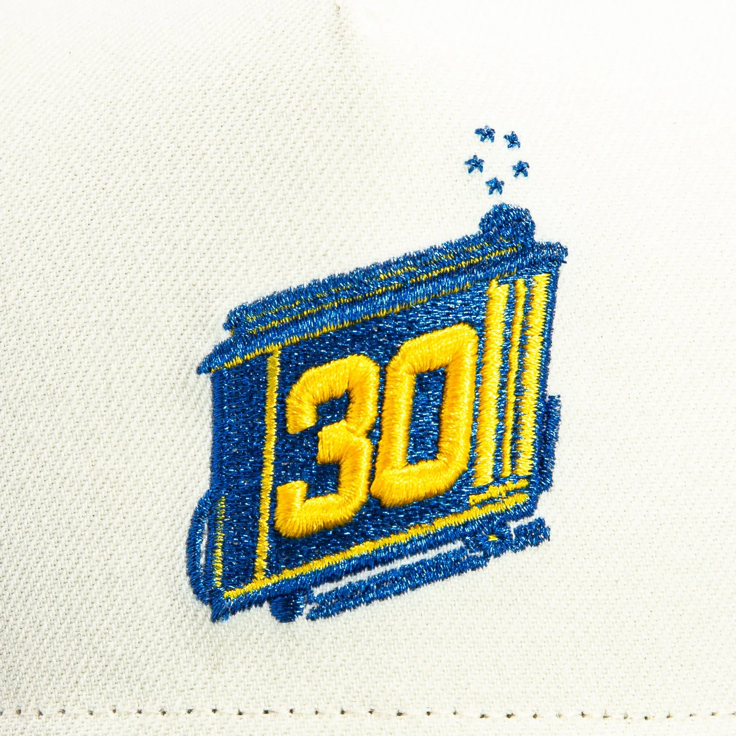New Era 9Forty A-Frame Golden State Warriors Stephen Curry 30 Snapback Hat - White, Black