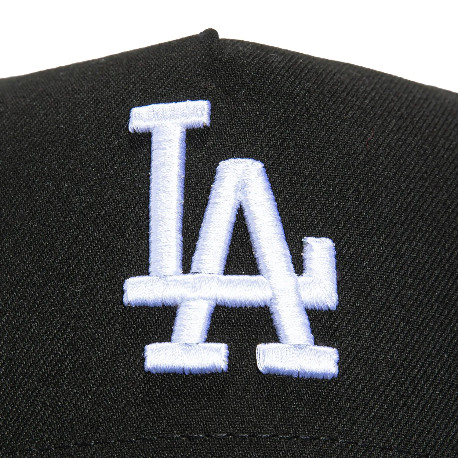 New Era 9Forty A-Frame Los Angeles Dodgers Shotime Patch Snapback Hat - Black. White