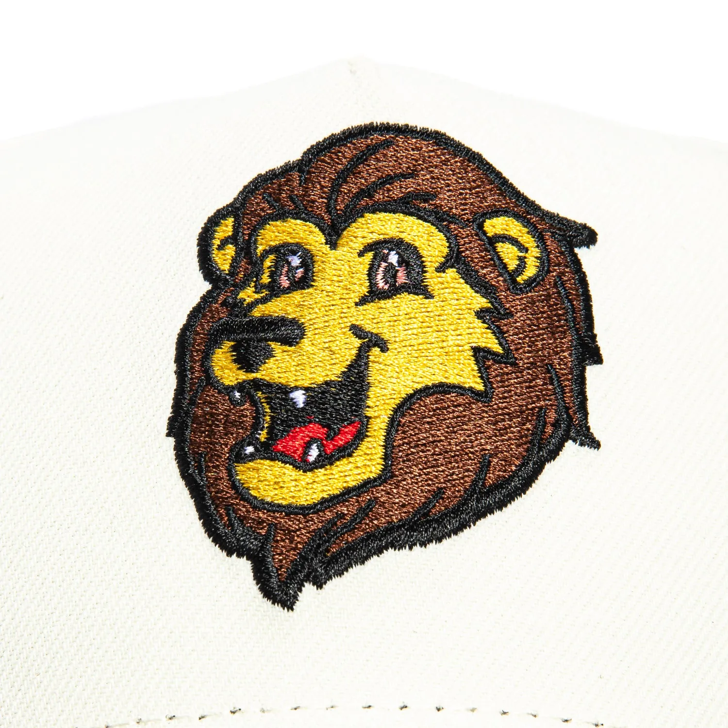 New Era 9Forty A-Frame Mascot Los Angeles Kings Logo Patch Bailey Snapback Hat - White, Black