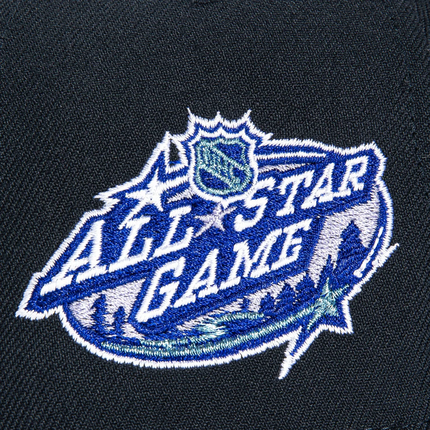 New Era 9Forty A-Frame Minnesota Wild 2004 All Star Game Patch Snapback Hat - Navy