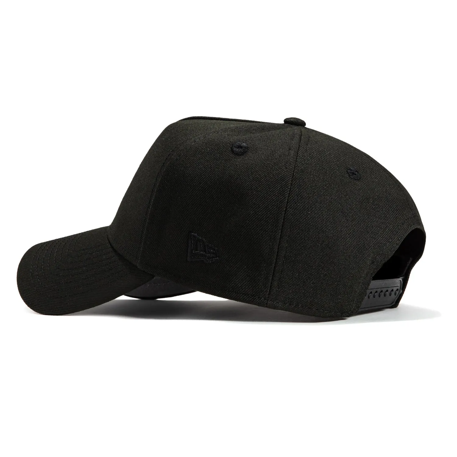 New Era 9Forty A-Frame Oakland Athletics Snapback Hat - Black. White