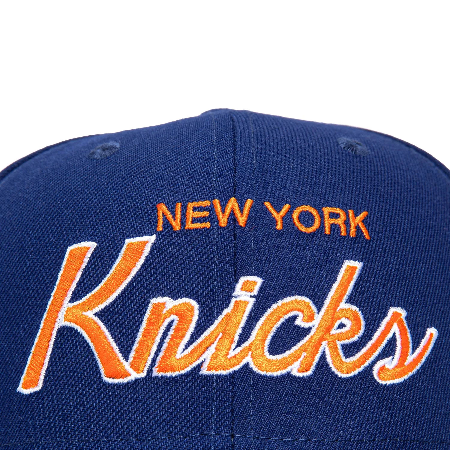 New Era 9Seventy New York Knicks Script Stretch-Snapback Hat - Royal