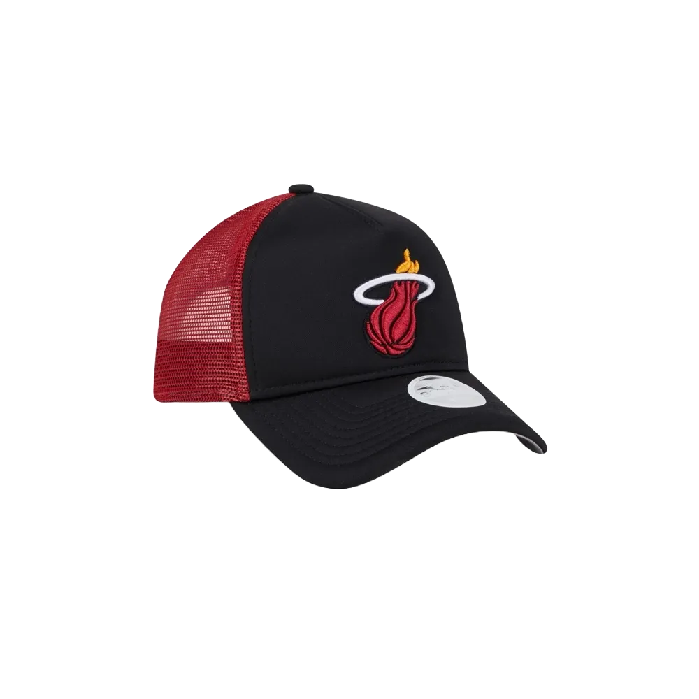 New Era Miami HEAT Women's Basic Trucker Hat