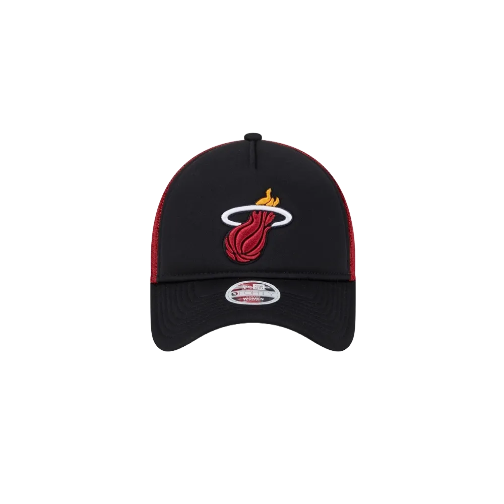 New Era Miami HEAT Women's Basic Trucker Hat