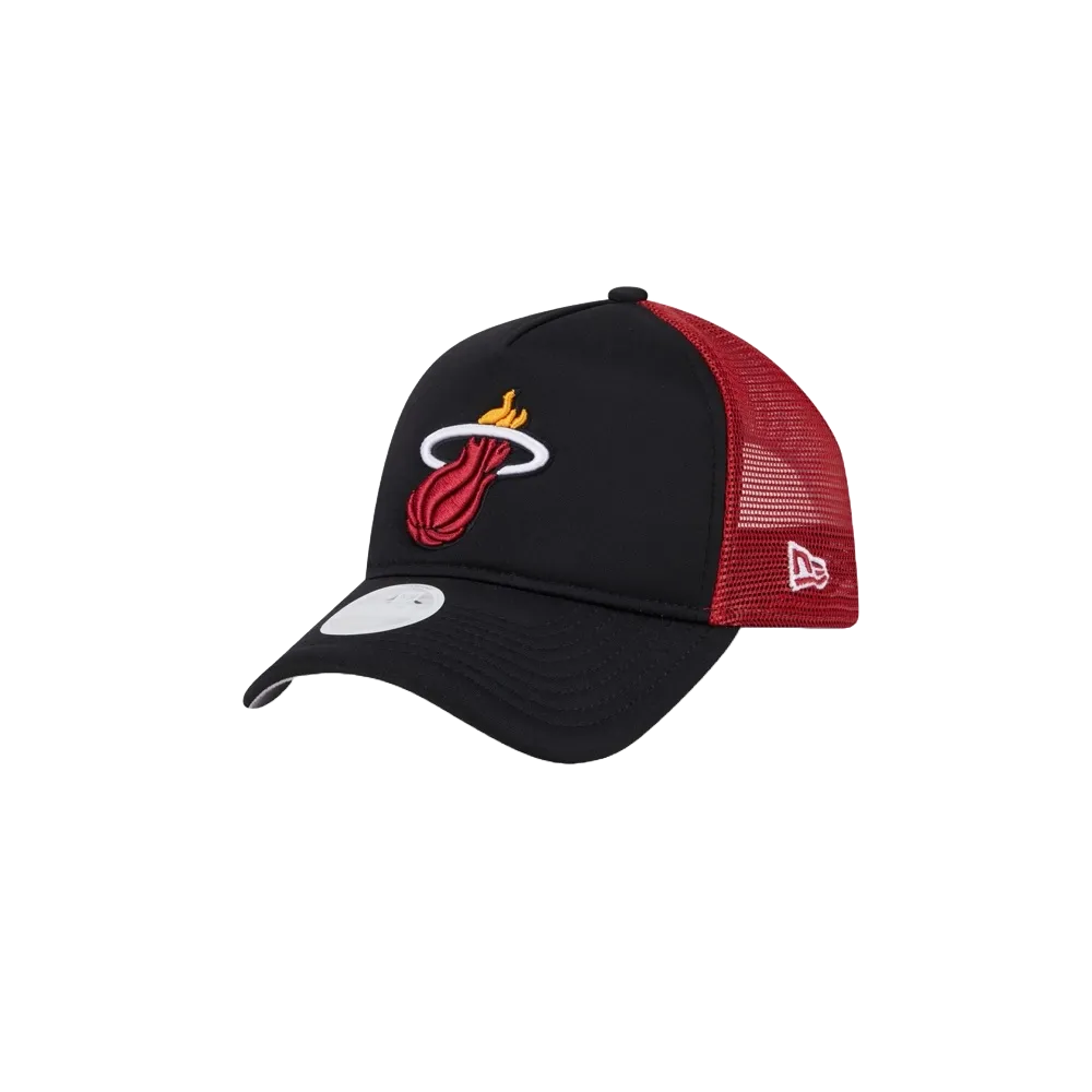 New Era Miami HEAT Women's Basic Trucker Hat