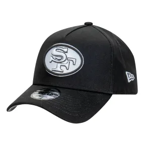 New Era San Francisco 49ers 9FORTY A Frame - Black/White