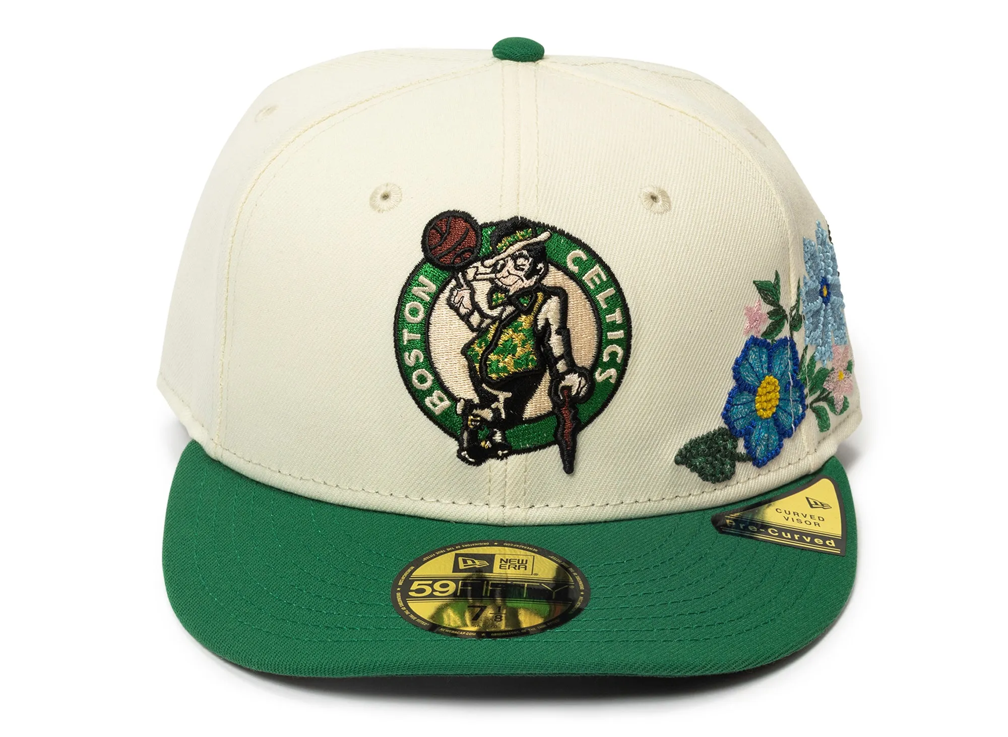 New Era Tonal Florals Boston Celtics Fitted Hat xld