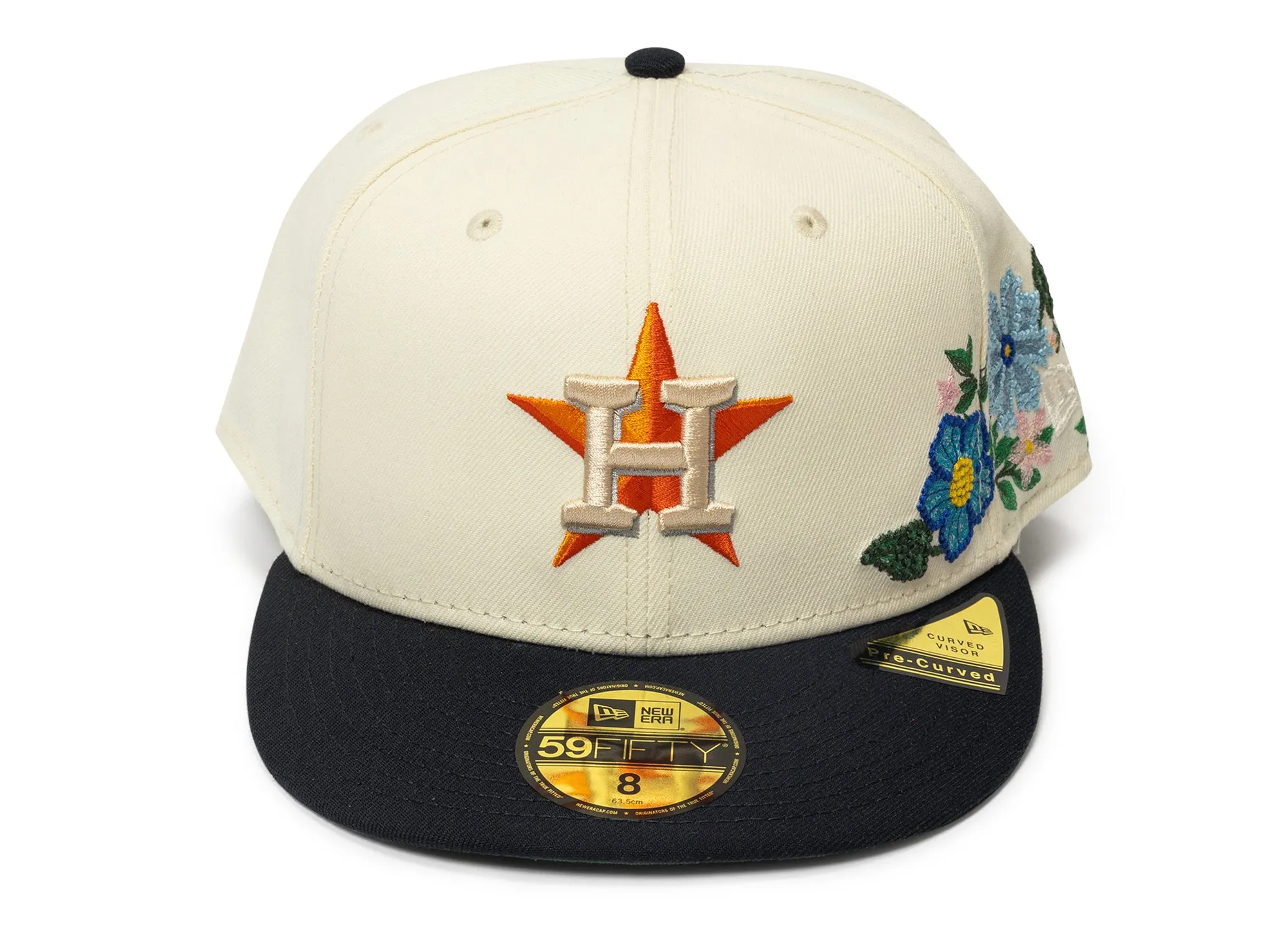 New Era Tonal Florals Houston Astros Fitted Hat xld