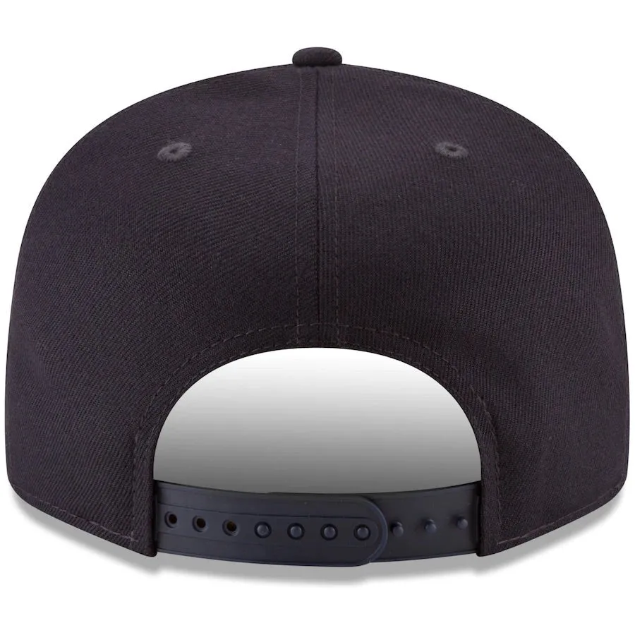 New York Yankees Basic New Era Snapback (Navy/White) Grey Brim
