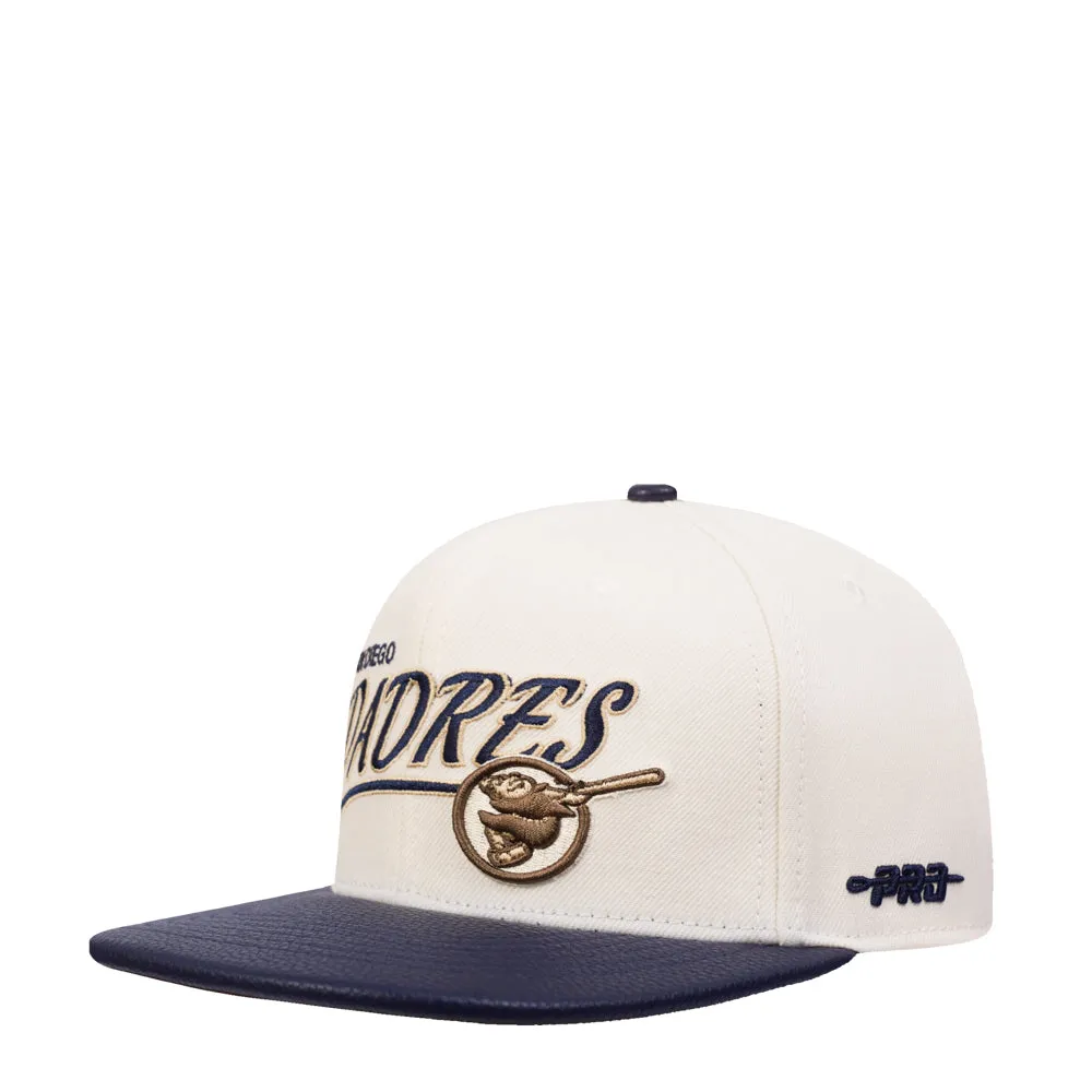 Padres Topper 2-Tone Wordmark Strapback