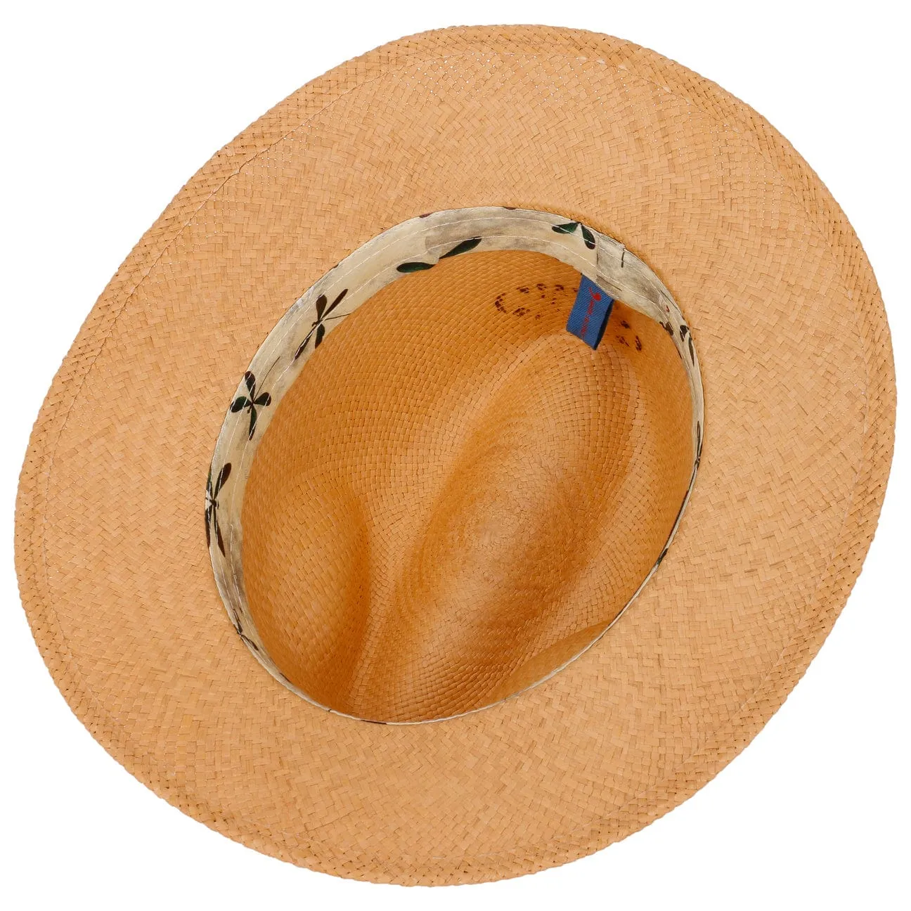 Paisley Crown Panama Hat by Alfonso D'Este