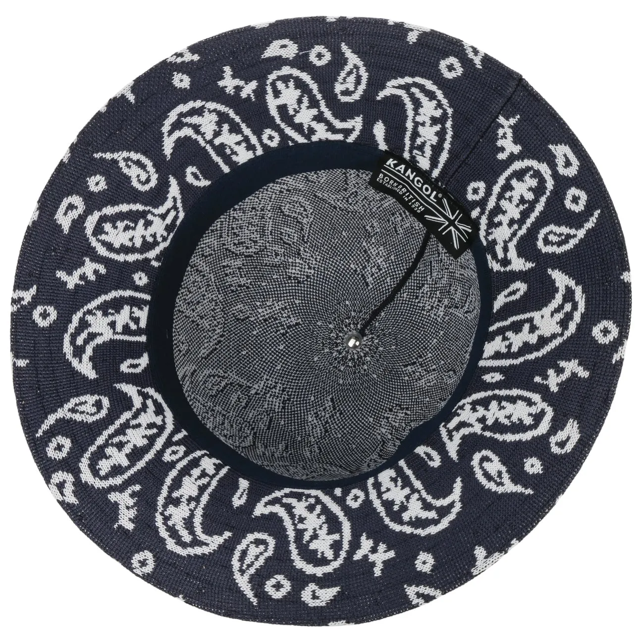 Paisley Wide Brim Casual Hat by Kangol