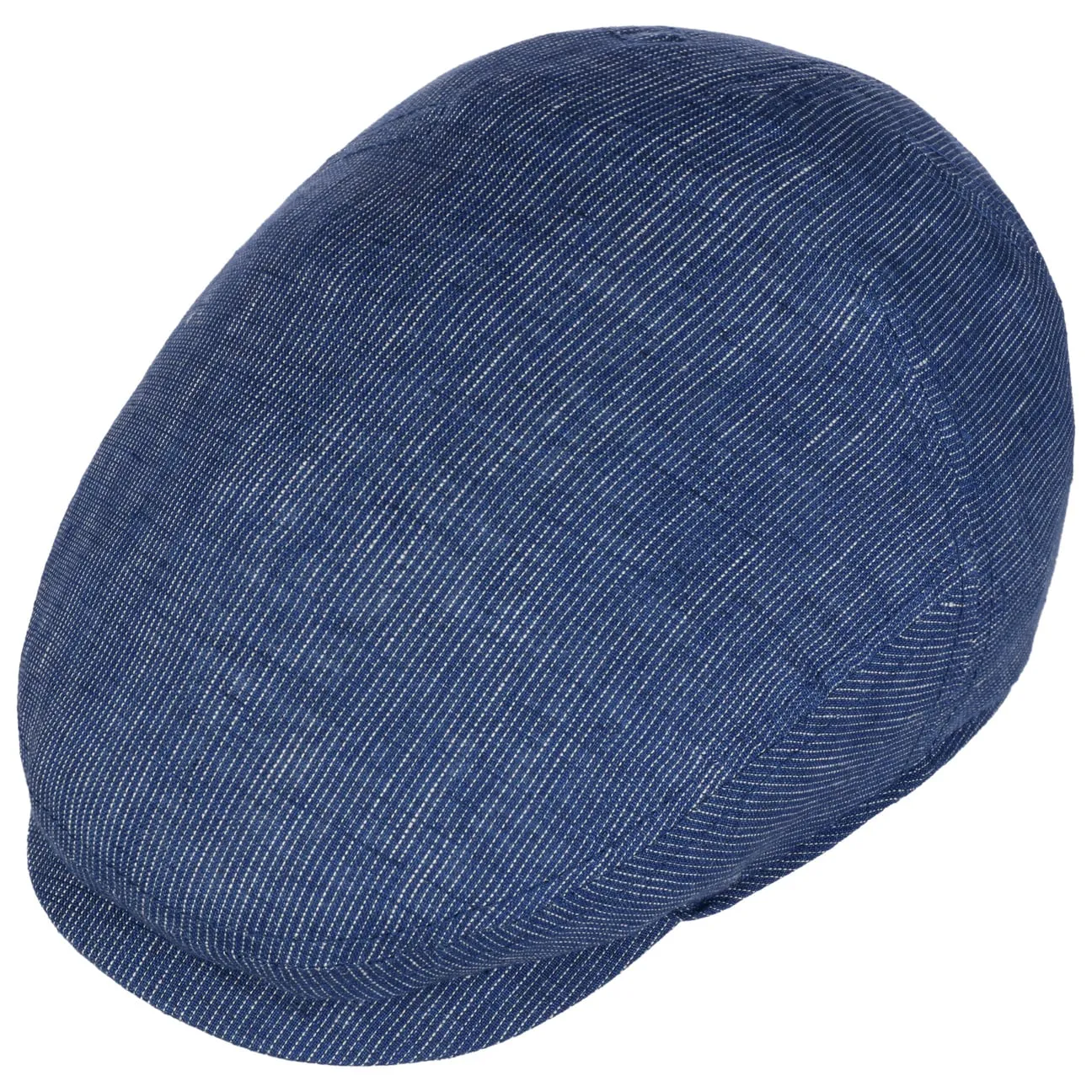 Pandico Driver Linen Flat Cap by Stetson